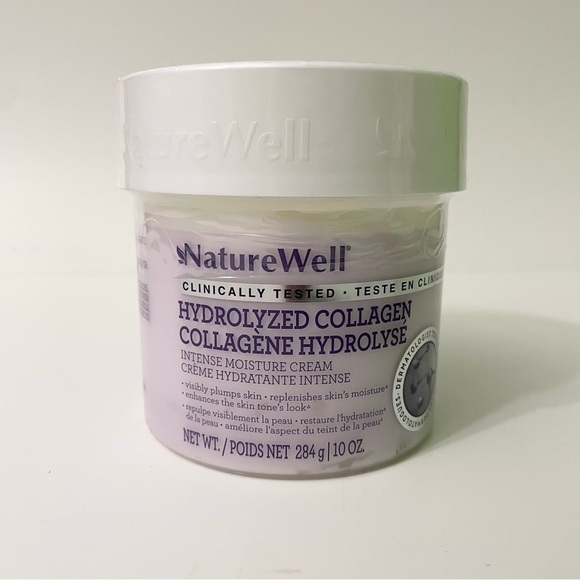 NatureWell Hydrolyzed Collagen Intense Moisture Cream 284g - Picture 1 of 8